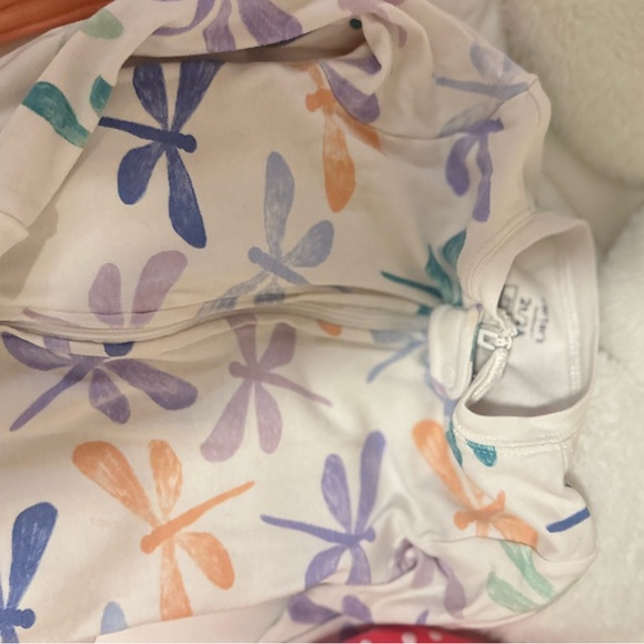 Kids One Piece Set - Pink, Orange, and White - Picture 6 of 6